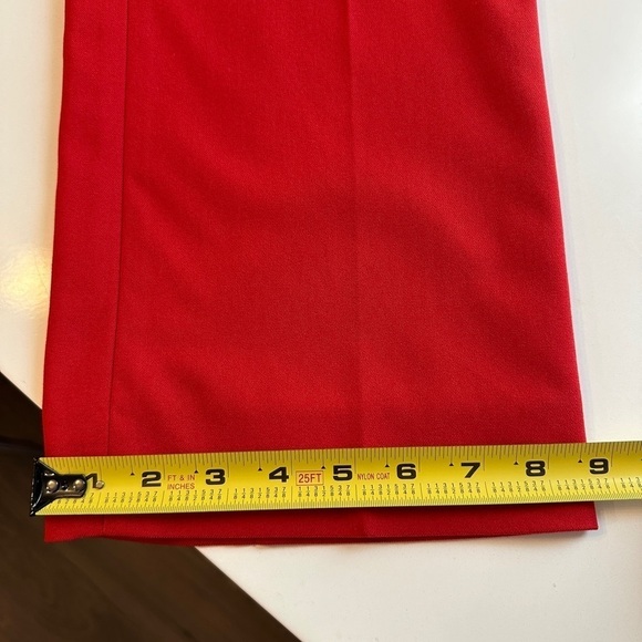 Red Vintage Trousers - Picture 10 of 12